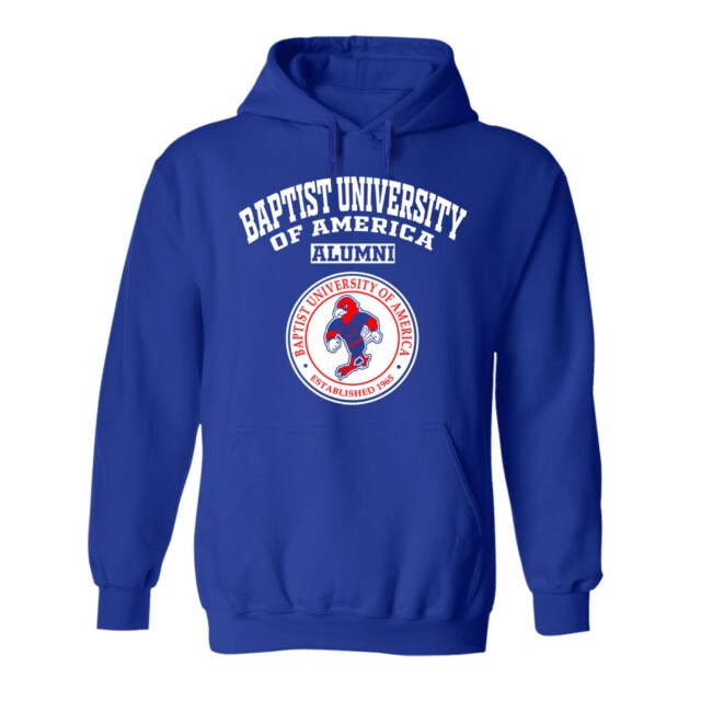 Baptist University of America Eagles GA LG Alumni Hoodie