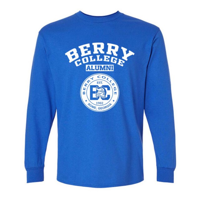 Berry College Vikings GA LG Alumni Long Sleeve