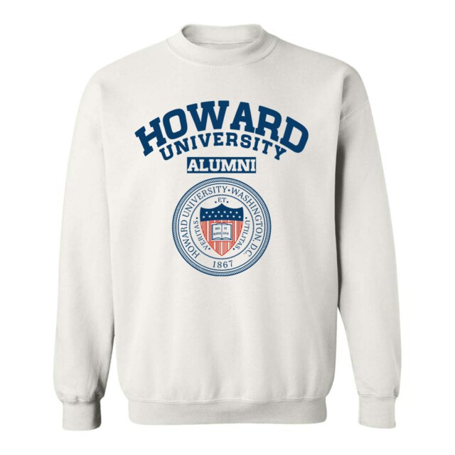 Howard University light DC LG Alumni Sweatshirt