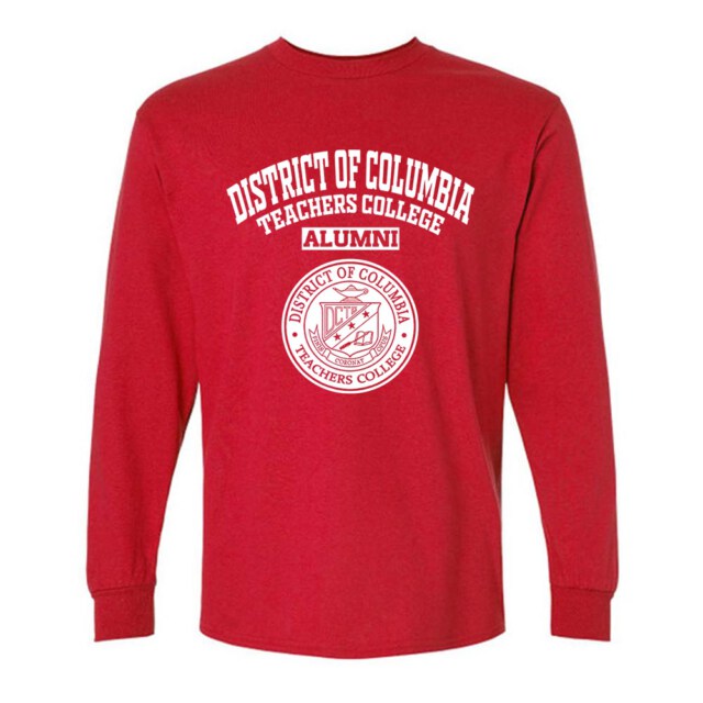 District of Columbia Teachers College DC LG Alumni Long Sleeve