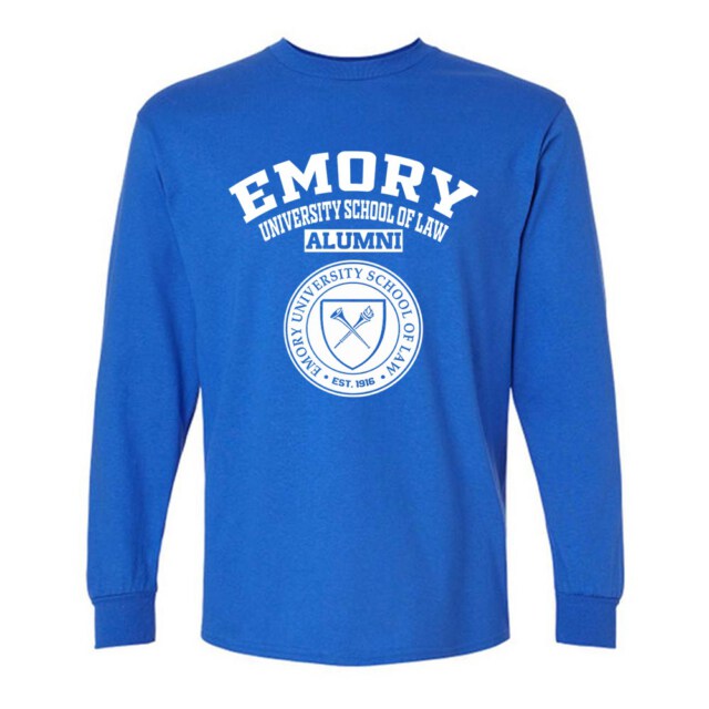Emory University School of Law GA LG Alumni Long Sleeve