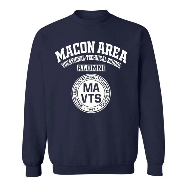 Macon Area Vocational Technical School GA LG Alumni Sweatshirt