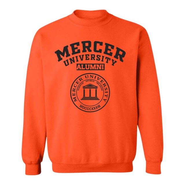 Mercer University Light GA LG Alumni Sweatshirt
