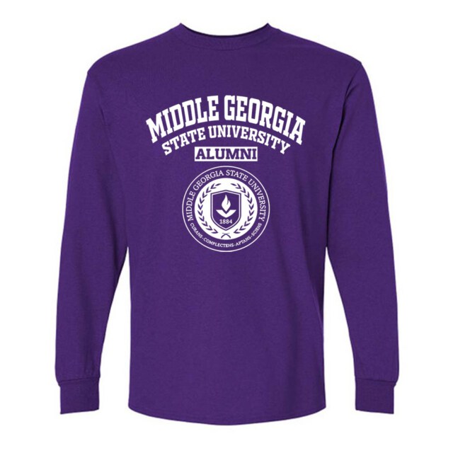 Middle Georgia State University GA LG Alumni Long Sleeve