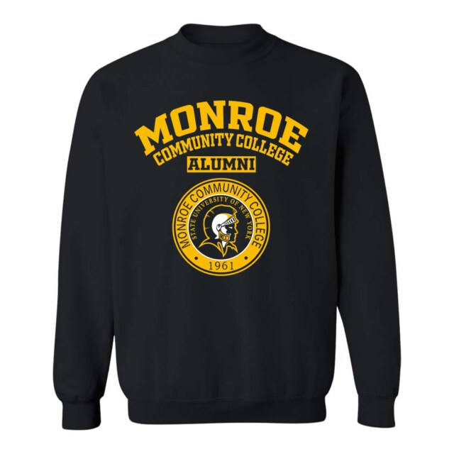 Monroe Community College Tribunes NY LG Alumni Sweatshirt