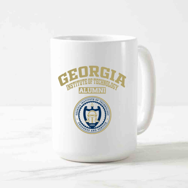 Georgia Tech Light GA LG Alumni Mug