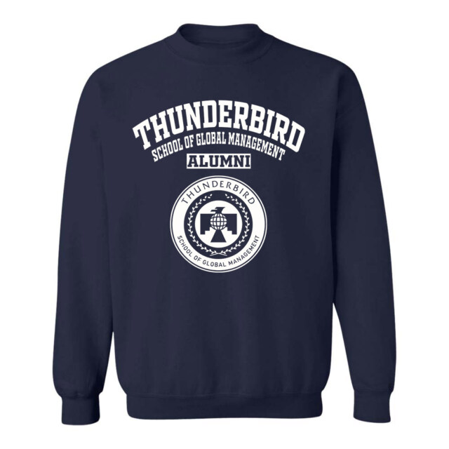 Thunderbird School of Global Management seal AZ LG Alumni Sweatshirt