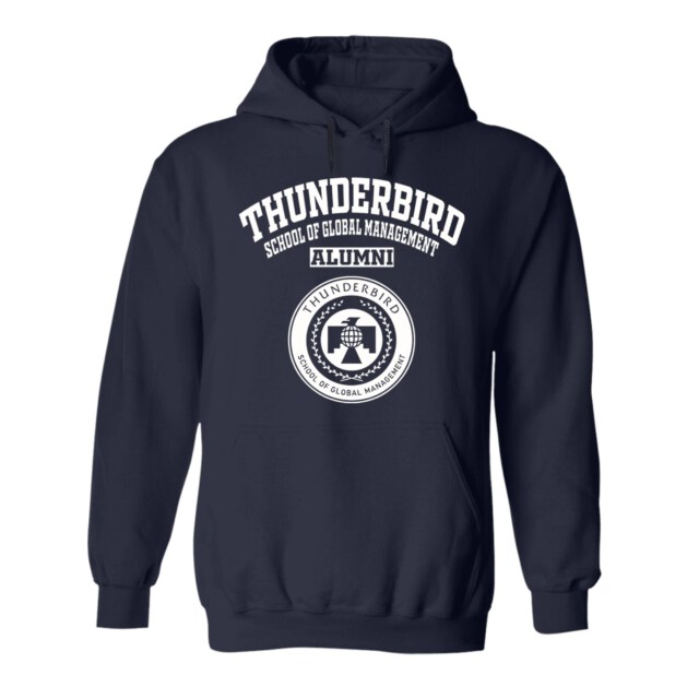 Thunderbird School of Global Management seal AZ LG Alumni Hoodie