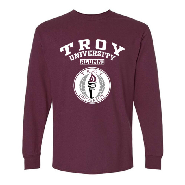 Troy University AL LG Alumni Long Sleeve