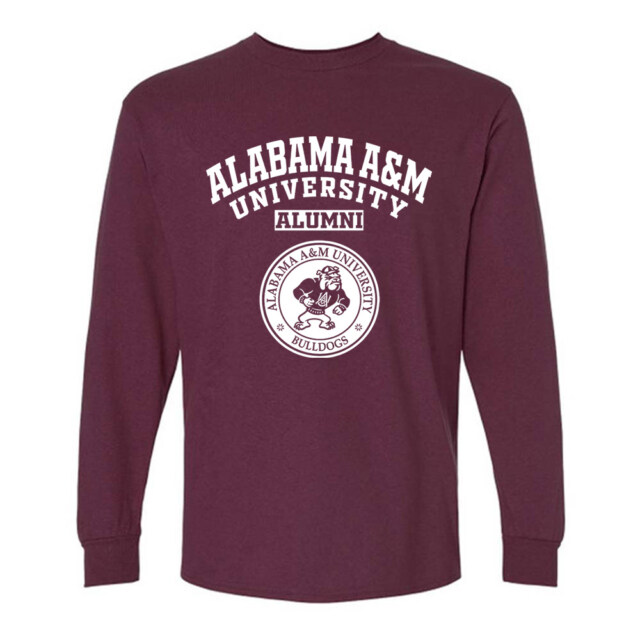 Alabama A&M University Bulldogs AL LG Alumni Long Sleeve