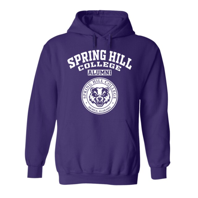 Spring Hill College Badgers AL LG Alumni Hoodie