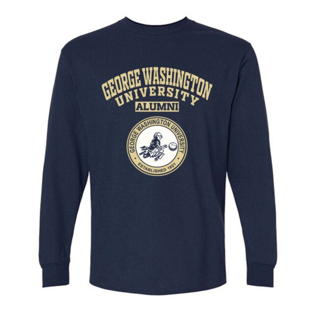 George Washington University Colonials2 DC LG Alumni Long Sleeve