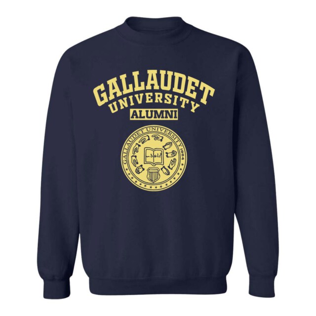 Gallaudet University DC LG Alumni Sweatshirt