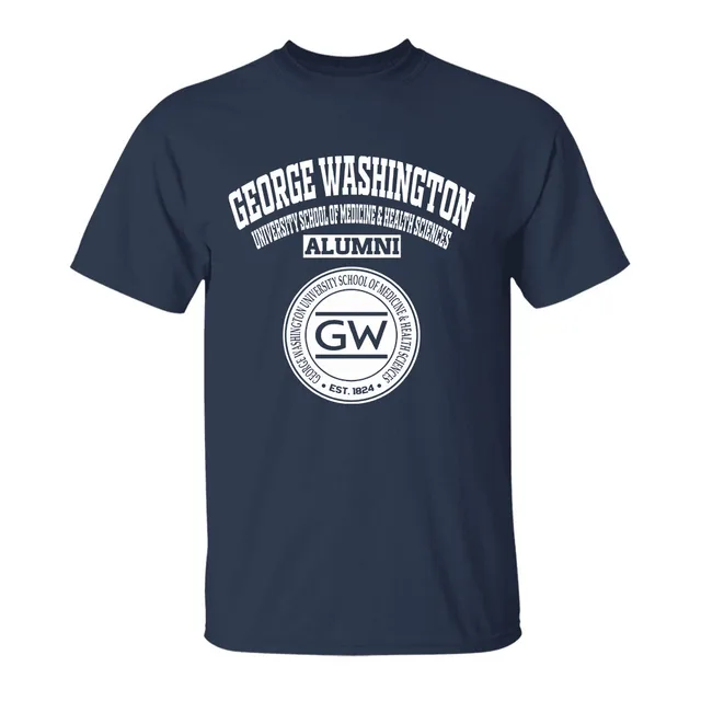 The George Washington University School of Medicine & Health Sciences DC LG Alumni T Shirt
