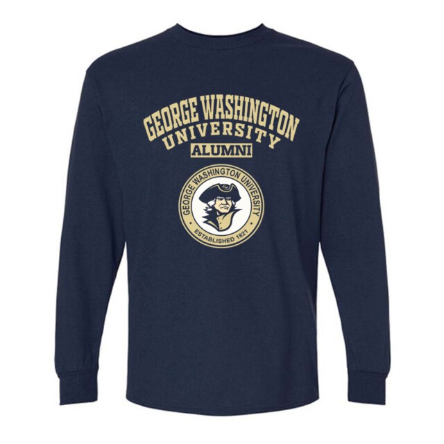 George Washington University Colonials DC LG Alumni Long Sleeve