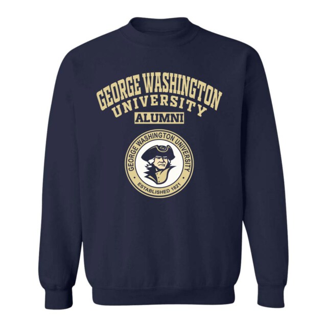 George Washington University Colonials DC LG Alumni Sweatshirt