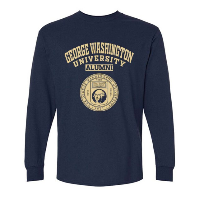 George Washington University DC LG Alumni Long Sleeve