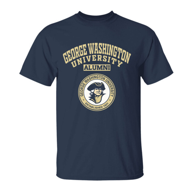 George Washington University Colonials DC LG Alumni T Shirt
