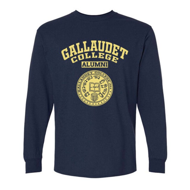 Gallaudet College DC LG Alumni Long Sleeve