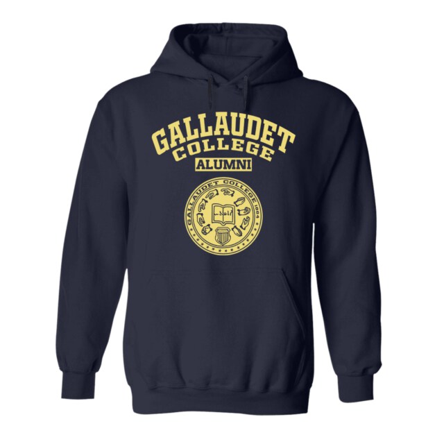 Gallaudet College DC LG Alumni Hoodie