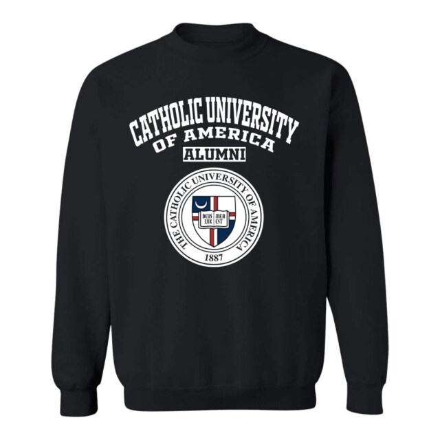 Catholic University of America seal DC LG Alumni Sweatshirt