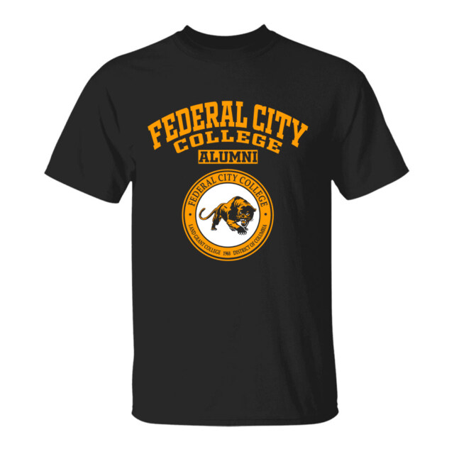 Federal City College Panthers DC LG Alumni T Shirt