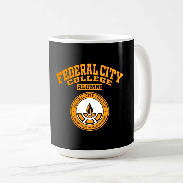 Federal City College seal DC LG Alumni Mug