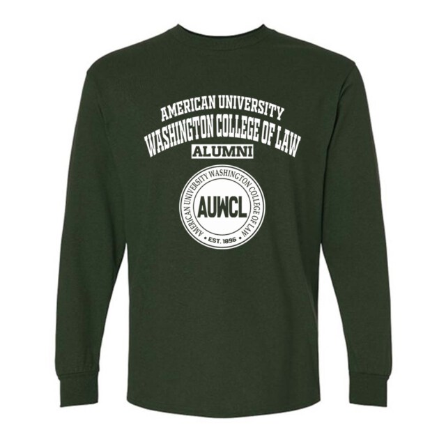 American University Washington College of Law DC LG Alumni Long Sleeve