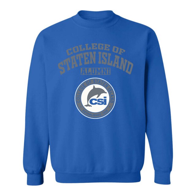 College of Staten Island NY LG Alumni Sweatshirt