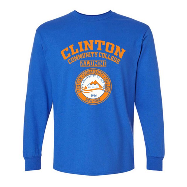 Clinton Community College NY LG Alumni Long Sleeve