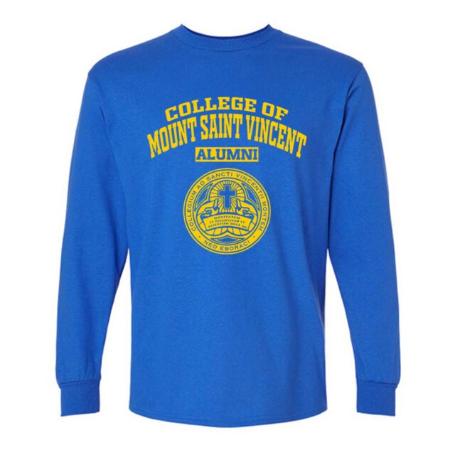 College of Mount Saint Vincent NY LG Alumni Long Sleeve