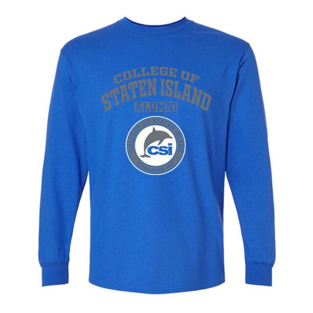 College of Staten Island NY LG Alumni Long Sleeve