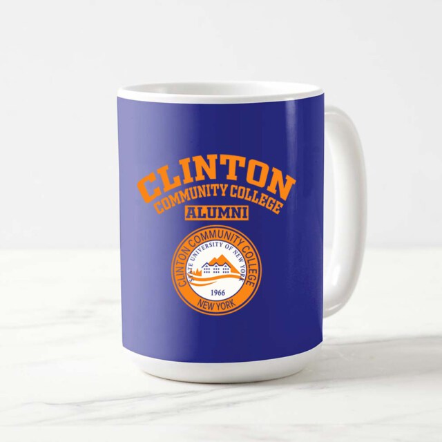 Clinton Community College NY LG Alumni Mug