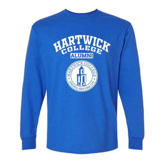 Hartwick College light NY LG Alumni Long Sleeve