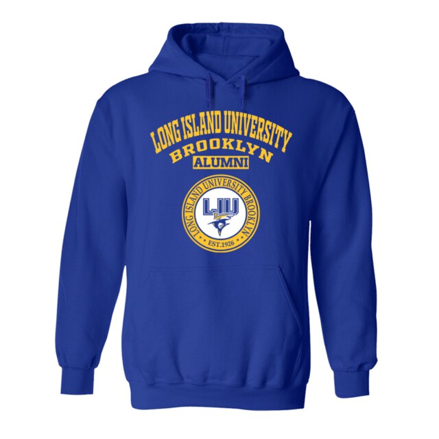 LIU Brooklyn Sharks NY LG Alumni Hoodie