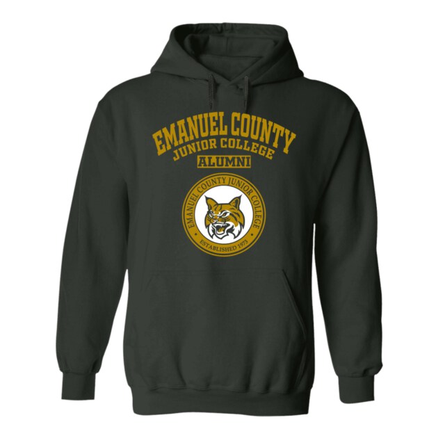 Emanuel County Junior College Bobcats GA LG Alumni Hoodie