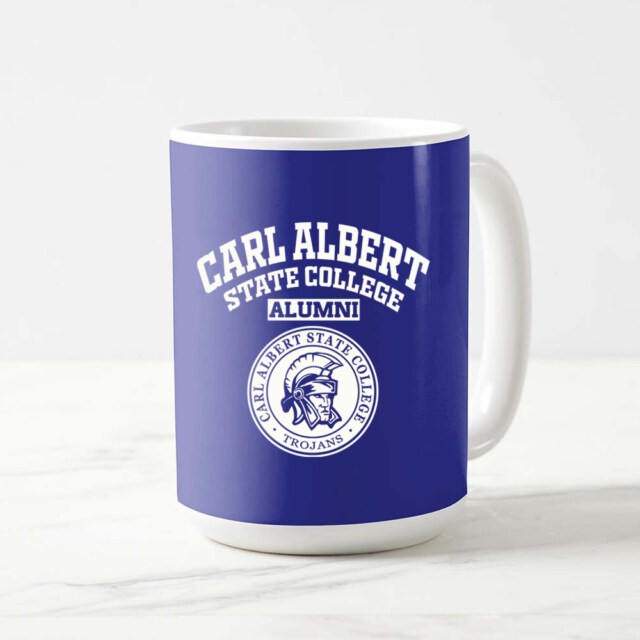 Carl Albert State College OK LG Alumni Mug