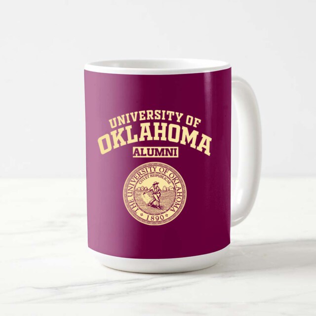 University of Oklahoma Dark OK LG Alumni Mug