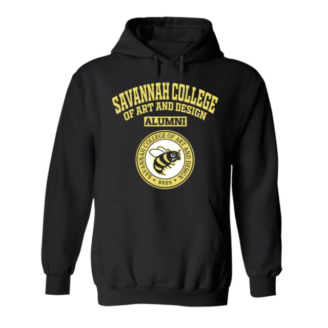 Savannah College of Art and Design Bees GA LG Alumni Hoodie