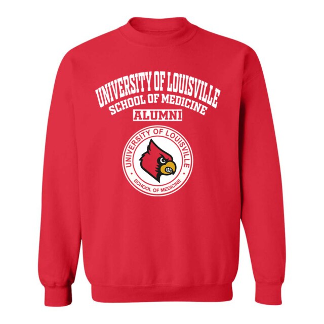 University of Louisville School of Medicine KY LG Alumni Sweatshirt
