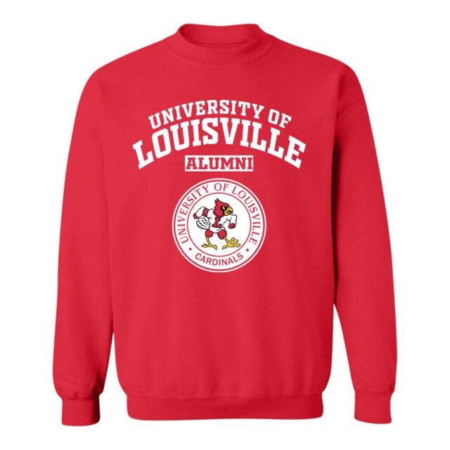 University of Louisville Cardinals KY LG Alumni Sweatshirt