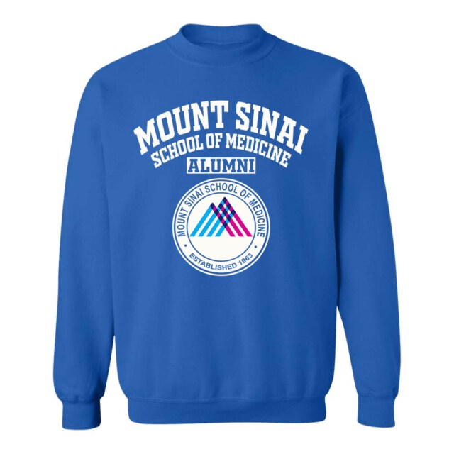 Mount Sinai School of Medicine NY LG Alumni Sweatshirt
