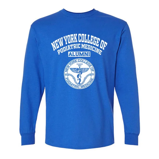 New York College of Podiatric Medicine NY LG Alumni Long Sleeve