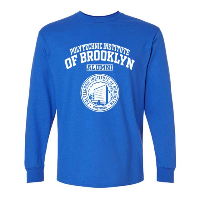 Polytechnic institute of Brooklyn NY LG Alumni Long Sleeve
