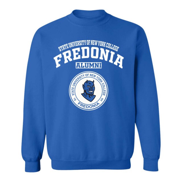 State University of New York College at Fredonia NY LG Alumni Sweatshirt