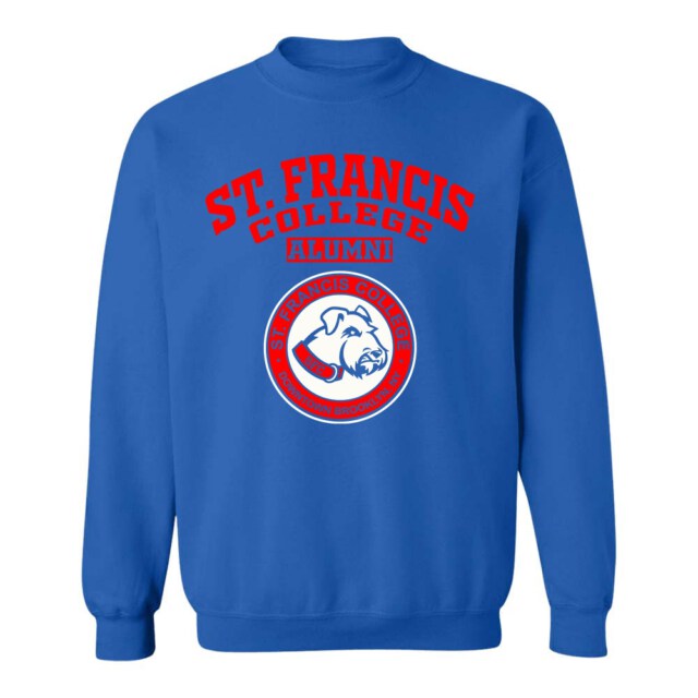 St. Francis College Brooklyn Terriers NY LG Alumni Sweatshirt