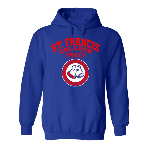 St. Francis College Brooklyn Terriers NY LG Alumni Hoodie