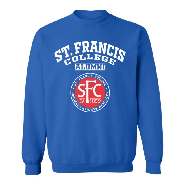 St. Francis College Brooklyn NY LG Alumni Sweatshirt