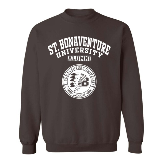 St. Bonaventure University Indians NY LG Alumni Sweatshirt