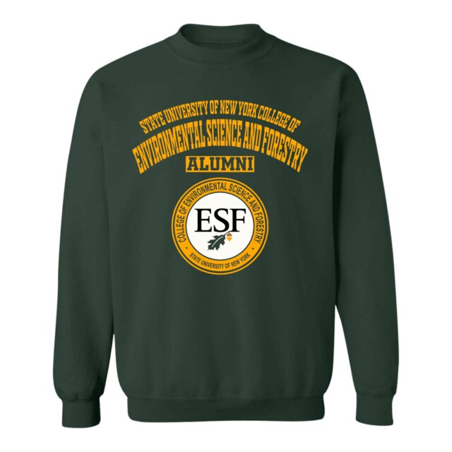 SUNY College of Environmental Science and Forestry NY LG Alumni Sweatshirt